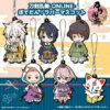 Bandai Touken Ranbu ONLINE Potedan! Rubber Mascot Strap 6 Of SET