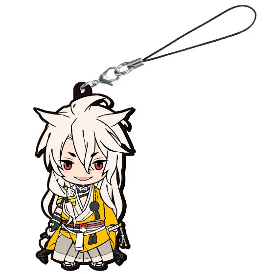 Bandai Touken Ranbu ONLINE Potedan! Rubber Mascot Strap 6 Of SET 6 Bandai Touken Ranbu ONLINE Potedan! Rubber Mascot Strap 6 Of SET - Image 4