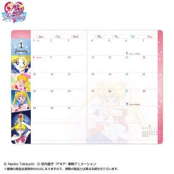 Bandai Pretty Guardian Sailor Moon 2018 Make Up! Schedule Book Sailor Moon -Kurama Toys Store 1000116365 7 90850.1500890588