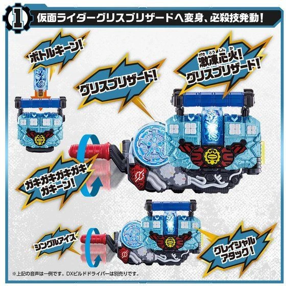 Bandai Kamen Rider Build Henshin Kou Ken DX Gris Blizzard Knuckle 5 Bandai Kamen Rider Build Henshin Kou Ken DX Gris Blizzard Knuckle - Image 3