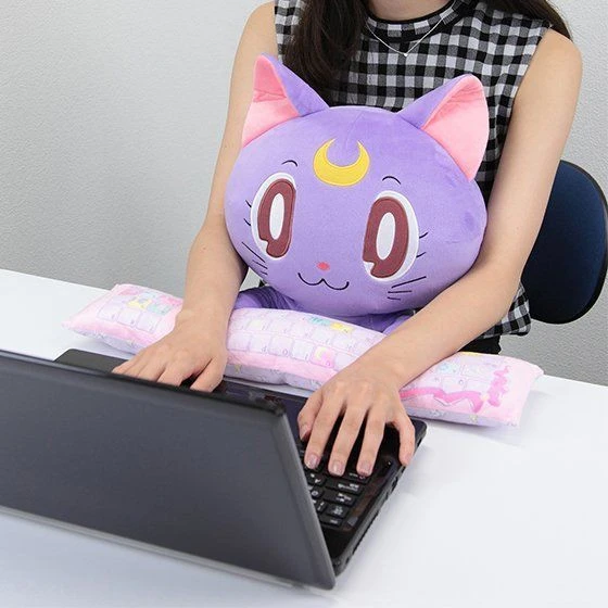 Bandai Pretty Guardian Sailor Moon PC Cushion Luna 3 Bandai Pretty Guardian Sailor Moon PC Cushion Luna