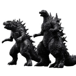 Bandai Movie Monster Series Godzilla (2023) & Wu Erluo (2023) Minus Color Ver.