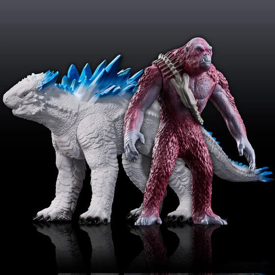 Bandai Movie Monster Series SHIMO & SKAR KING Set From The Movie (Godzilla X Kong: The New Empire) 3 Bandai Movie Monster Series SHIMO & SKAR KING Set From The Movie (Godzilla X Kong: The New Empire)