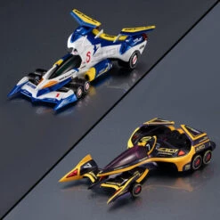 MegaHouse C.F.C.-Heritage Edition- Neon Genesis GPX Cyber Formula 11 Super Asurada AKF-11 + Experion Z/A-8 Knight Schumacher Model [with Bonus] -Kurama Toys Store 1000227822 1 04242.1743656423