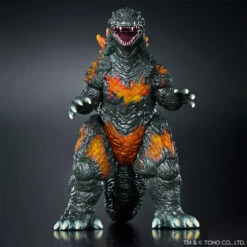 Bandai Movie Monster Series Burning Millennium Godzilla PVC Figure -Kurama Toys Store 1000240981 3 27477.1763364096