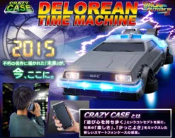 BANDAI CRAZY CASE BACK TO THE FUTURE II DELOREAN TIME MACHINE IPhone 6 LED Signal Light UP