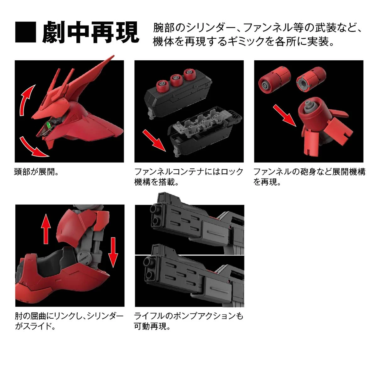 Bandai RG 1/144 Sazabi Plastic Model 8 Bandai RG 1/144 Sazabi Plastic Model - Image 6