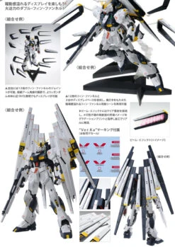 (Reissue) BANDAI DOUBLE FIN FUNNEL Expansion Unit For (MG 1/100 RX-93 V Nu Ver Kai Gundam) 16 (Reissue) BANDAI DOUBLE FIN FUNNEL Expansion Unit For (MG 1/100 RX-93 V Nu Ver Kai Gundam) -Kurama Toys Store 20121122 finfannel 04 66120.1431678254