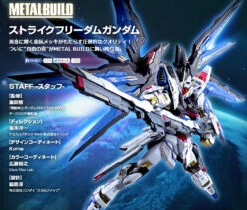 BANDAI METAL BUILD Strike Freedom Gundam Seed Action Figue