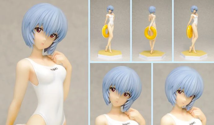 Wave Rei Ayanami & Asuka Langley Soryu Comic Ver SET Beach Queens 1/10 PVC Figure 4 Wave Rei Ayanami & Asuka Langley Soryu Comic Ver SET Beach Queens 1/10 PVC Figure - Image 2