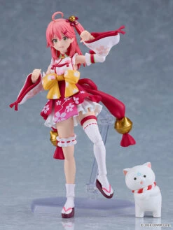GOOD SMILE COMPANY Figma Sakura Miko (hololive Production) Action Figure [with Bonus] -Kurama Toys Store FIGURE 177252 06 83806.1729760980