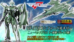 BANDAI DX Chogokin VF-27β Lucifer Valkyrie New Head Plus(Grace O'Connor Custom)
