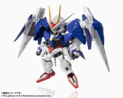 BANDAI Nxedge Style MS UNIT 00 Gundam & 0 Raiser SET