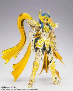 Bandai Saint Seiya Myth EX Aquarius Camus (God Cloth) Action Figure