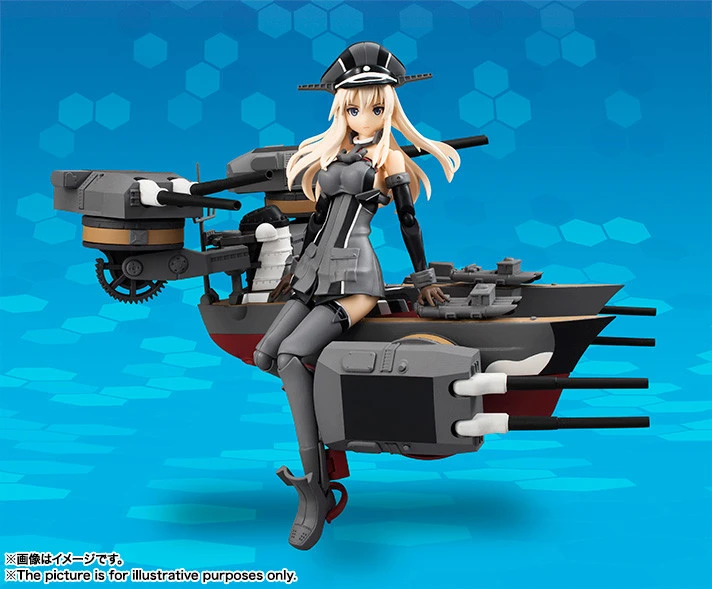 Bandai Armor Girls Project Bismarck Drei Action Figure 9 Bandai Armor Girls Project Bismarck Drei Action Figure - Image 7