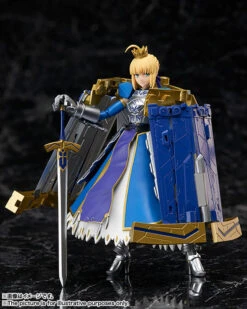 Bandai Armor Girls Project Saber/Artria Pendragon & Change [Variable Excalibur] Action Figure