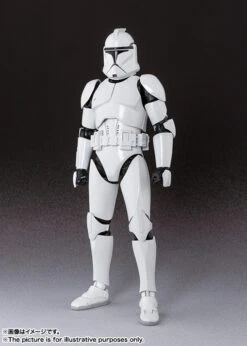 S.H.Figuarts Clone Trooper Phase 1 Action Figure By BANDAI